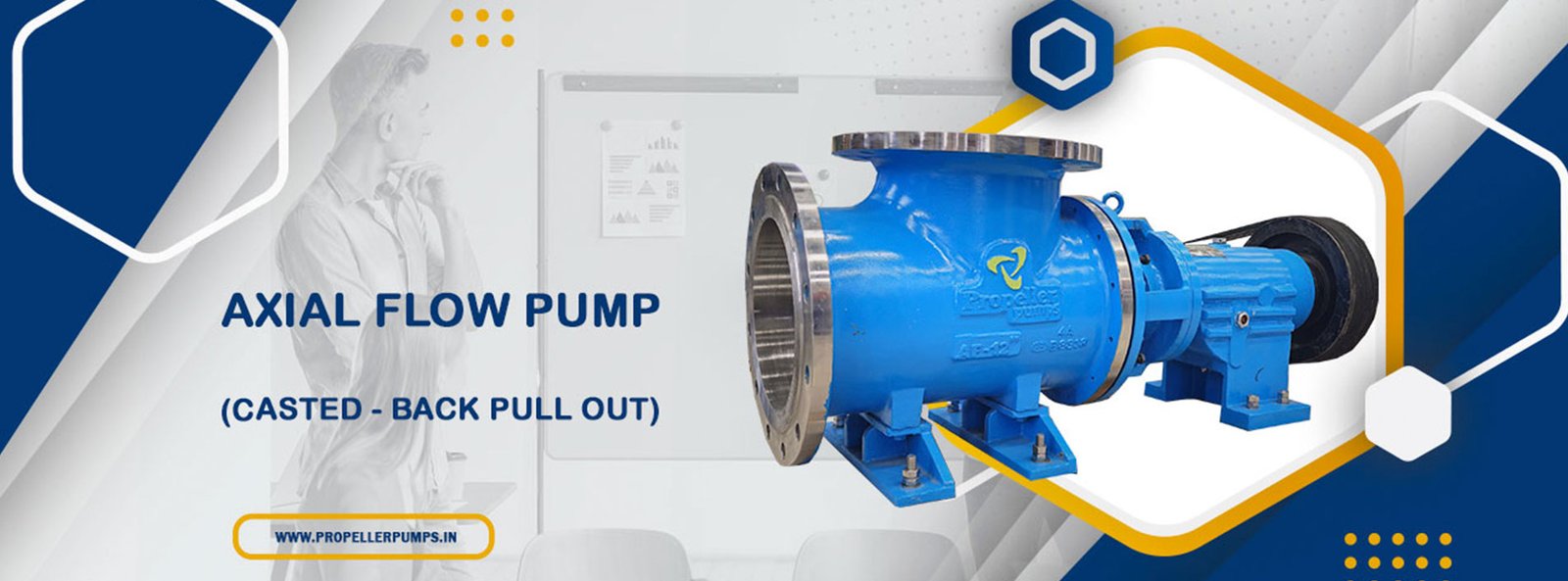 Axial Flow, PP, Chemical, Centrifugal, Polypropylene Process Pump Manufacturer in India